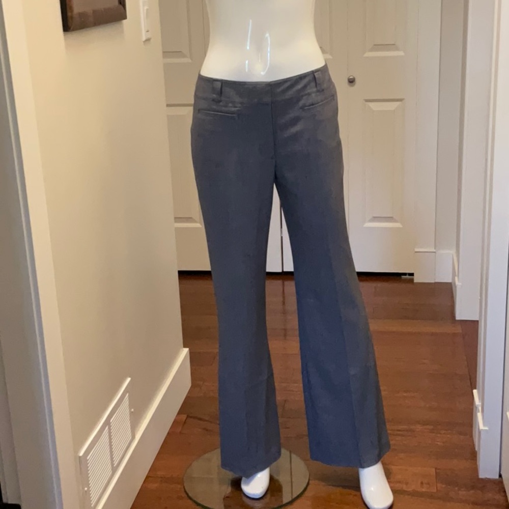 CACHE Women’s Gray Wide-Leg Pants Size 8
